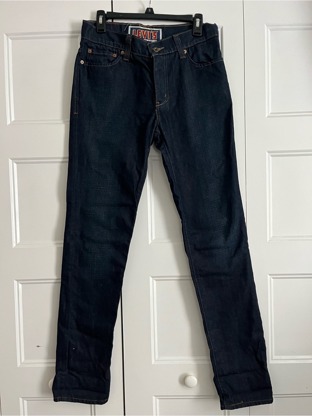Levi's 501 Men's Dark Wash Super Skinny Jeans Size 32 x 32
